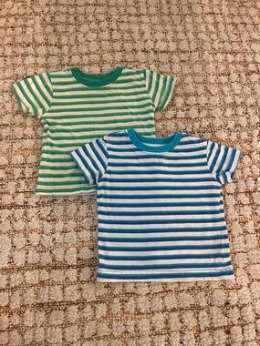 9 month Baby Boy Striped Tees
